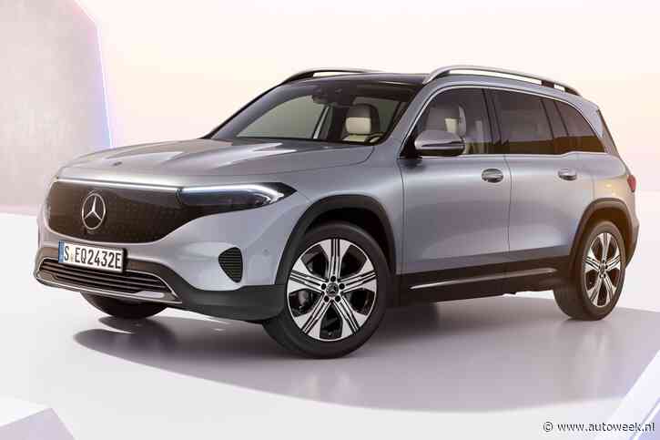 Ook elektrische Mercedes-Benz EQB aanzienlijk minder duur