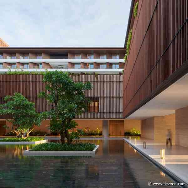 Neri&Hu wraps South China Sea wellness retreat around "water courtyard"