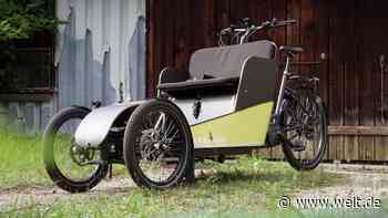 Alternative zum Auto? Das kann das Sitzbank-Lastenrad für 8500 Euro