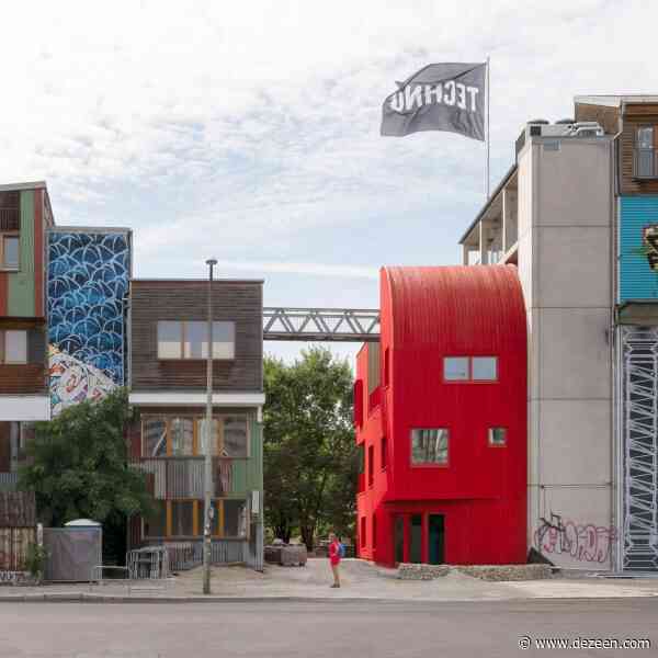 Office ParkScheerbarth adds bright red-timber building to compact Berlin site