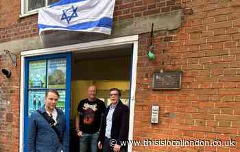 Camden Conservatives hang Israeli flag in 'symbol of support'