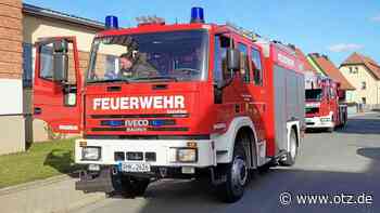 Feuerwehreinsatz am Kindergarten in Dornburg