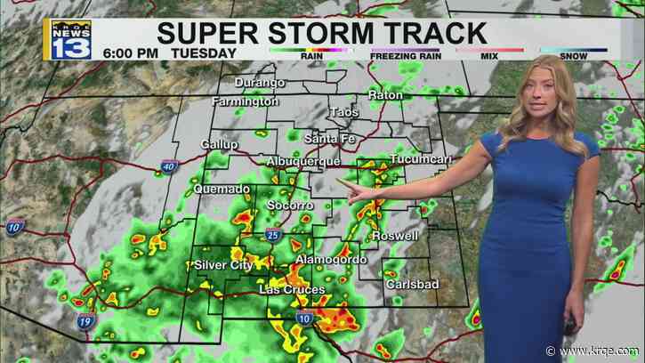 Rain chances, clouds and cooler temperatures around New Mexico