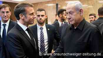 Macron fordert internationale Allianz gegen die Hamas
