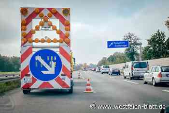 Staugefahr: A33 wird in Paderborn erneut voll gesperrt