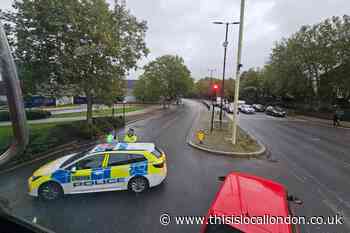 Maxey Road Plumstead crash: Woman in 'serious' condition