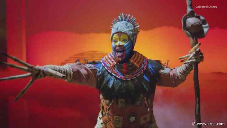 The Lion King, one of Broadway’s most popular shows, is in Albuquerque