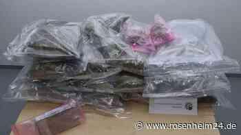 Schlag gegen Drogenhandel - 14 Kilo Marihuana und 1 Kilo Kokain in Oberbayern sichergestellt