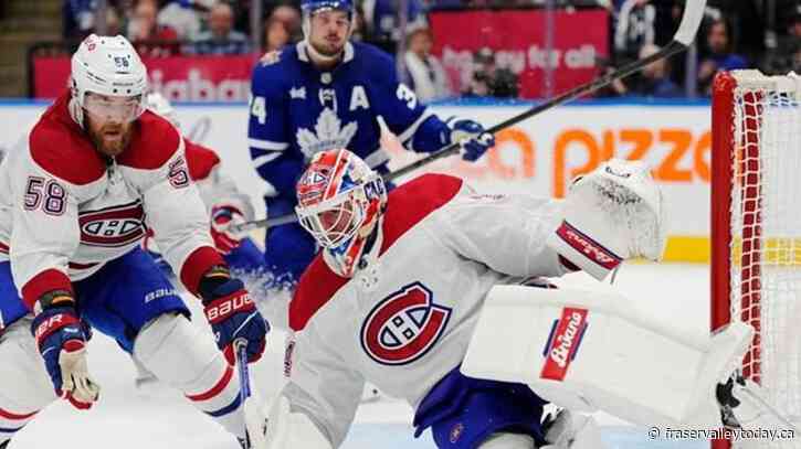 Montreal Canadiens defenceman David Savard out indefinitely with upper-body injury