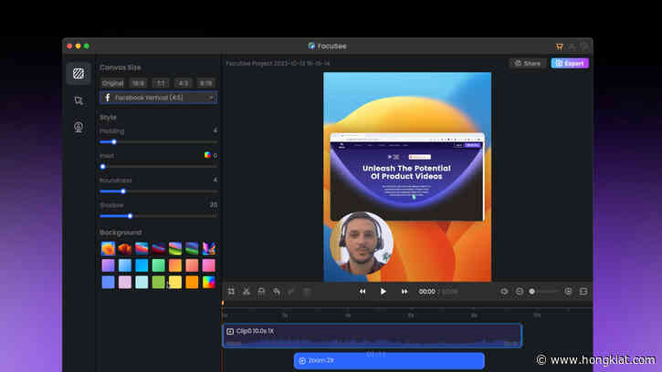 FocusSee: A Screen Recording App with Auto-Pan and Zoom (Review)