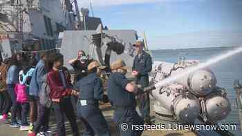 Thousands of students participate in Naval Station Norfolk's STEM Day