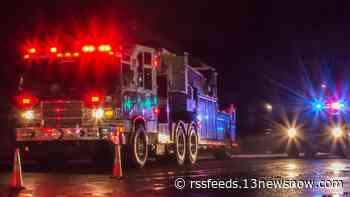 Person dies after tent catches fire in Portsmouth, officials say