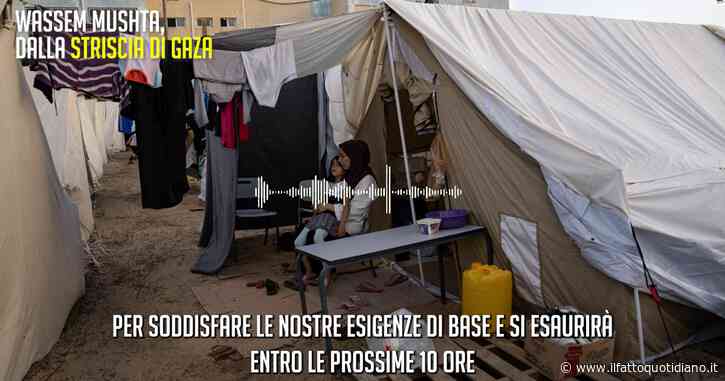 Le voci da Gaza – “Acqua e carburante ormai si trovano solo al mercato nero e costano il doppio”: il racconto del manager Oxfam
