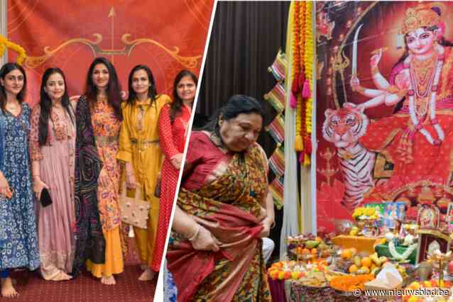 “Aan anderen denken en goed doen voor de wereld”: kleurrijke Antwerpse hindoes vieren overwinning van goed op kwaad