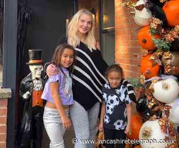 Helen Flanagan home is ready for Halloween celebrations