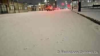Saskatoon snow leads to treacherous morning commute