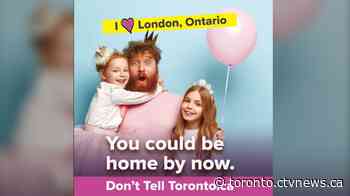 An Ontario city is trying to poach talent from the GTA with a 'Don't Tell Toronto' ad campaign