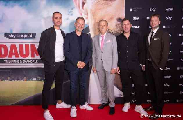 Geburtstagspremiere von Sky Original Dokumentation "Daum - Triumphe & Skandale" heute in Köln - ab 27. Oktober auf Sky und dem Streamingdienst WOW