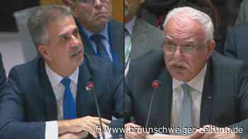 Israel und Palästinenser: Schlagabtausch im UN-Sicherheitsrat