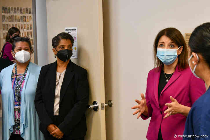 CDC director visits Arlington Free Clinic to promote vaccines during flu season