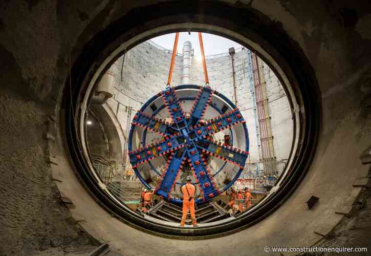 HS2 London TBMs being assembled for next drive