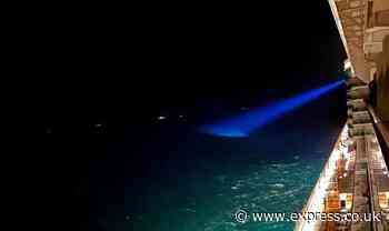 P&O cruise passengers speak after horror night searching for missing cargo sailors