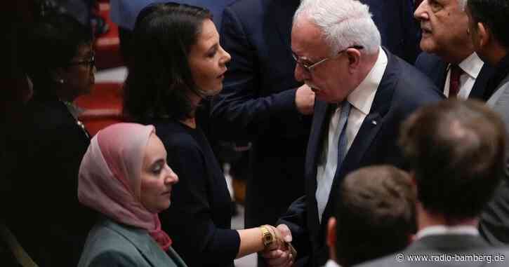 UN: Baerbock betont Israels Recht auf Selbstverteidigung