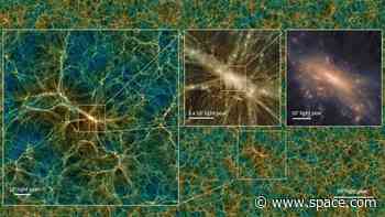 Largest-ever computer simulation of the universe escalates cosmology dilemma