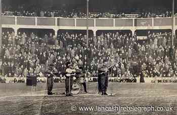 When Four Pennies played live at half time of Rovers match