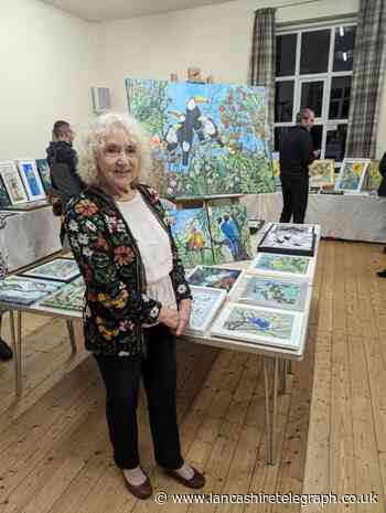 Burnley woman, 82, hosts art exhibition for late sister