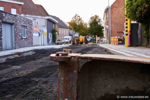 Werken Sint-Rochusstraat met een maand verlengd