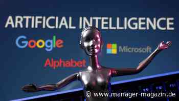 Künstliche Intelligenz: Microsoft und Google-Mutter Alphabet wachsen dank KI-Boom