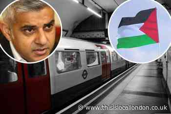 Mayor backs 'free Palestine' chant Tube driver suspension