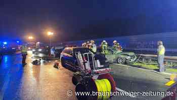 Massenkarambolage auf der A2 - Ein Schwerverletzter