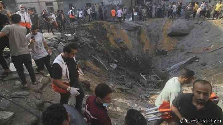 In the news today: Israel’s bombardment in Gaza surges, reducing buildings to rubble