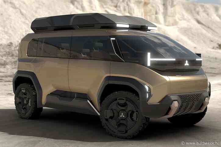 Mitsubishi D:X Concept: plug-in hybride offroad-MPV