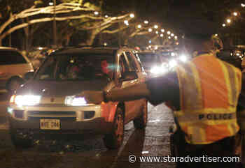 Impaired-driving arrests on Oahu top 1,500
