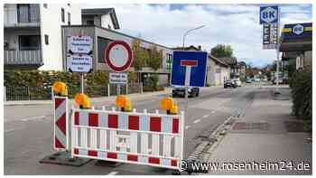 Kann man in Bad Aibling noch tanken? So wirkt sich die Sperrung der Zufahrtsstraße aus