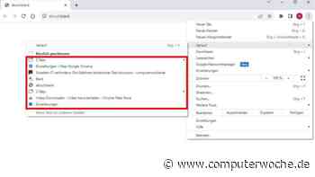 Google Chrome: Einen oder mehrere geschlossene Tabs wiederherstellen