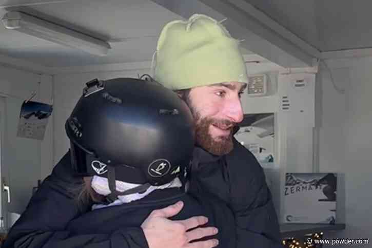 Professional Skier Makes Young Fan's Day In Heartwarming Video