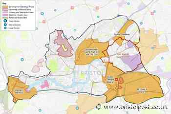 Where all the homes in central Bristol will be built by 2040 if huge plans go ahead