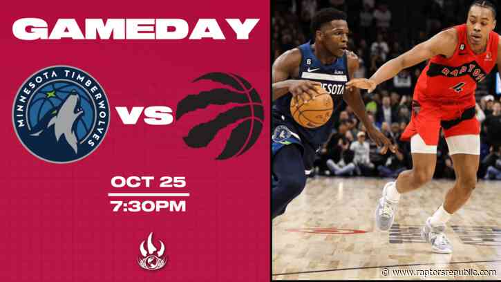 Gameday: Minnesota @ Toronto, October 25