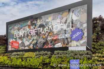 Not On The High Street 3D billboards highlight wasteful Christmas gifting