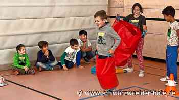 Aktionstag: Ebhausens Schüler machen sich fit