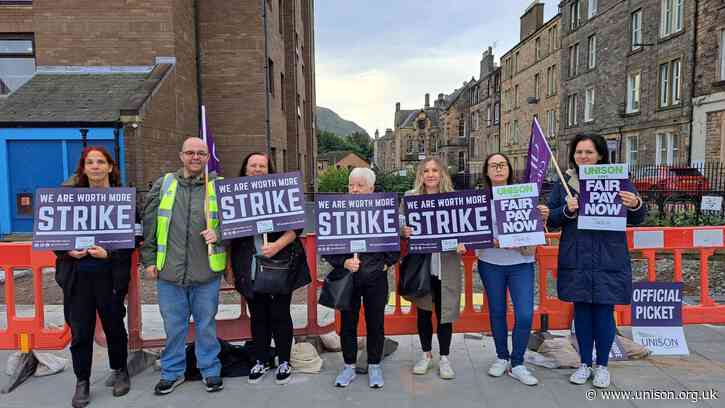 More Scottish schools to close as UNISON sets further strike dates