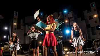 Lucilla a MagicLand per lo show di Halloween