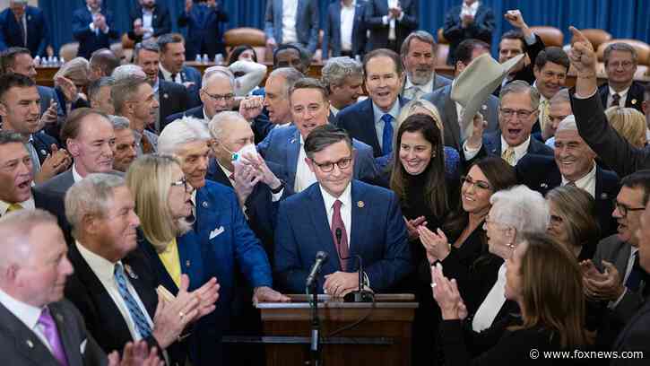 Trump backs Johnson for House speaker, urges Republicans to vote for him and 'get it done fast!'