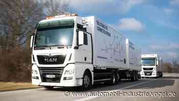 MAN testet selbstfahrende Lkw auf der Autobahn