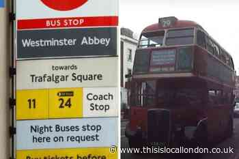 Vintage red buses set to return to north London for free