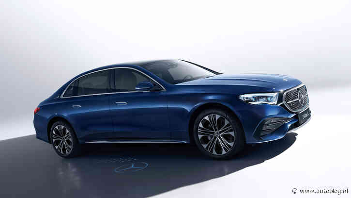 Nu officieel: de Mercedes E-Klasse L